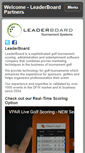 Mobile Screenshot of leaderboardtx.com